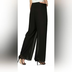 Evening Wide Leg Pull On Shiffon Pant